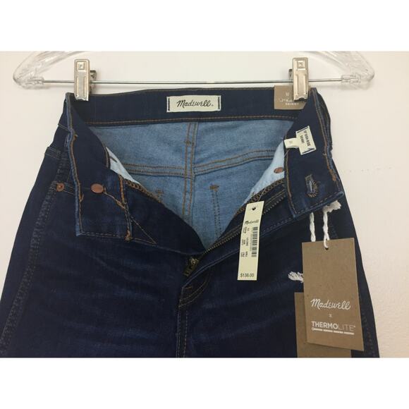(N5) Madewell Womens Jeans Size 23 Stretch Skinny THERMOLITE Edition K2432 - Picture 10 of 12